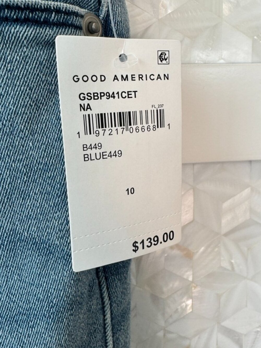 Good Legs Jeans Good Legs Straight NWT Size 10 / 30 - Picture 6 of 7